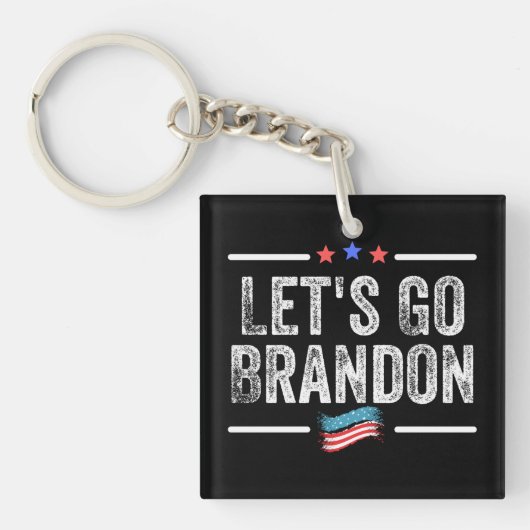 Lass uns Brandon losgehen Schlüsselanhänger (Vorderseite)