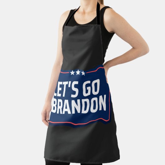 Lass uns Brandon losgehen Schürze (InSitu)