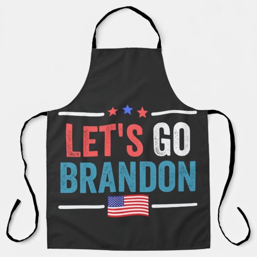 Lass uns Brandon losgehen Schürze (Vorderseite)