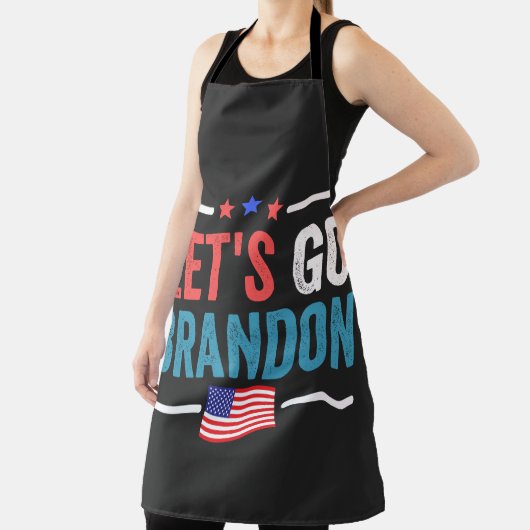 Lass uns Brandon losgehen Schürze (InSitu)