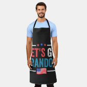 Lass uns Brandon losgehen Schürze (Getragen)