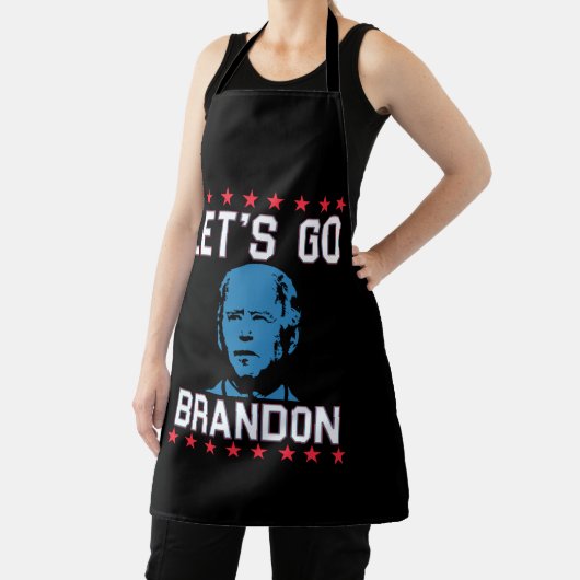 Lass uns Brandon losgehen Schürze (InSitu)
