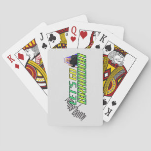 Lass uns Brandon losgehen Spielkarten