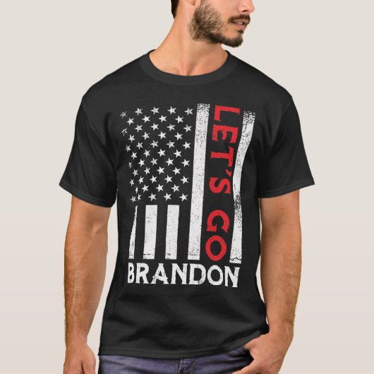 Lass uns Brandon losgehen T-Shirt (Vorderseite)