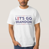 Lass uns Brandon losgehen T-Shirt (Vorderseite)