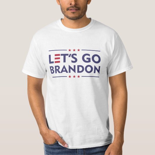 Lass uns Brandon losgehen T-Shirt (Vorderseite)