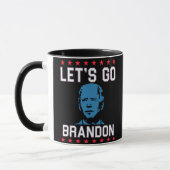 Lass uns Brandon losgehen Tasse (Links)