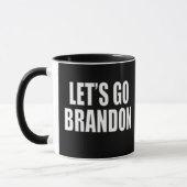 Lass uns Brandon losgehen Tasse (Links)
