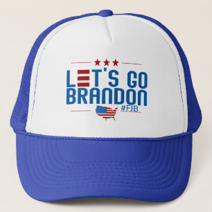 Lass uns Brandon losgehen Truckerkappe