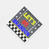 Lass uns Brandon Napkins gehen Serviette (Ecke)