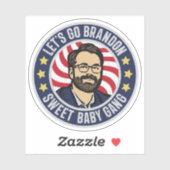 Lass uns Brandon - Sweet Baby Gang - SBG4LIFE Aufkleber (Blatt)