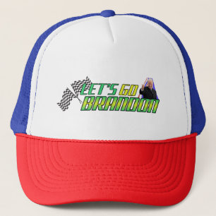 Lass uns Brandon T - Shirt gehen Truckerkappe