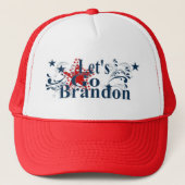 Lass uns Brandon Trucker Cap gehen Truckerkappe (Vorderseite)