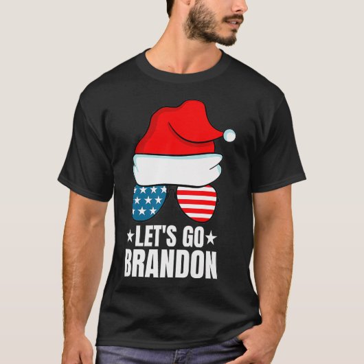 Lass uns Brandon Weihnachten Weihnachten Weihnacht T-Shirt (Vorderseite)