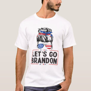 Lass uns Branson Brandon-Anti Joe Biden gehen T-Shirt