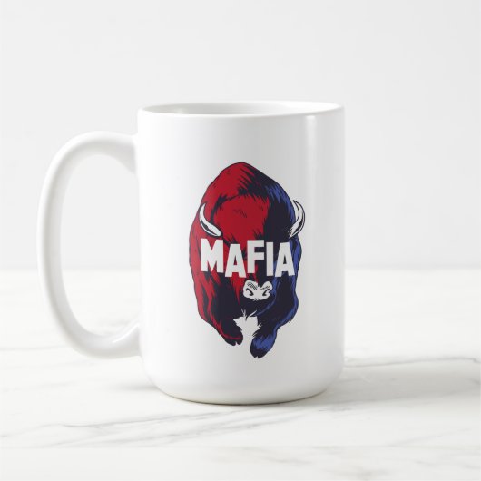 Lass uns Buffalo New York Mafia gehen! Kaffeetasse (Links)