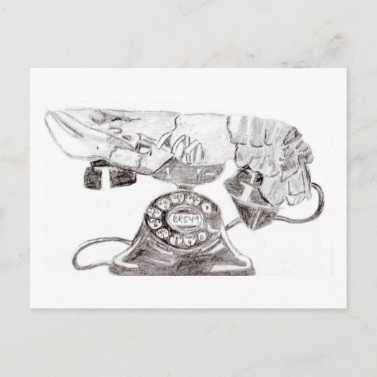 Lass uns Chat machen! Postkarte (Vorderseite)