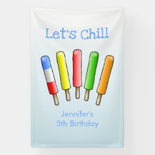 Lass uns Chill Birthday Banner