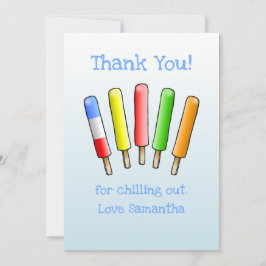 Lass uns Chill Birthday Dankeskarte