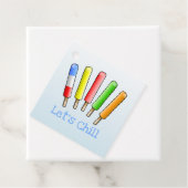 Lass uns Chill Birthday Geschenkanhänger (Beispiel)
