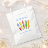 Lass uns Chill Birthday Geschenktütchen (Ausgeschnitten)