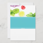 Lass uns Chill Summertime Einladung (Rückseite)