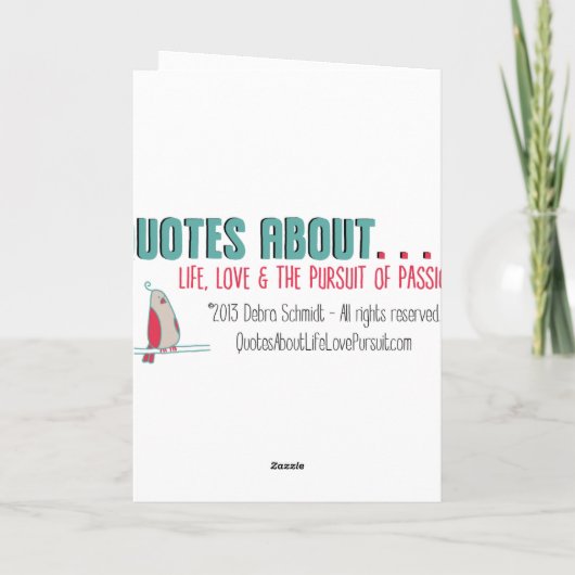 Lass uns dankbar dankeskarte (Rückseite)