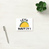 Lass uns darüber reden post-it klebezettel (Büro)