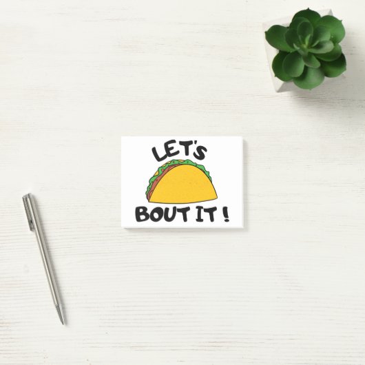 Lass uns darüber reden post-it klebezettel (Büro)