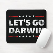 Lass uns Darwin gehen Mousepad (Mit Mouse)