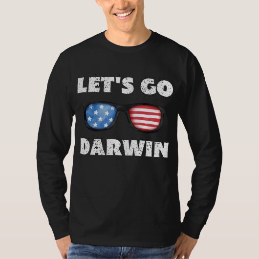 Lass uns Darwin gehen T-Shirt (Vorderseite)