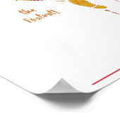 Lass uns das Foxtrot-Poster tanzen Poster (Ecke)