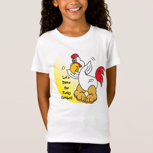 Lass uns das Funky Chicken tanzen T-Shirt (Vorderseite)