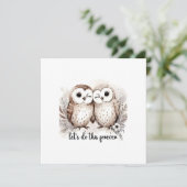 Lass uns das für immer machen karte (Stehend Vorderseite)