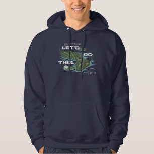 "Lass uns das machen" Alligator - der weiße Lotus Hoodie