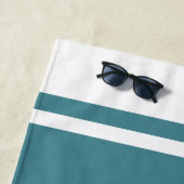 "Lass uns das machen" Alligator - der weiße Lotus Strandtuch (Beispiel)