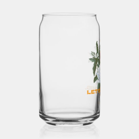 "Lass uns das machen" Cobra - der weiße Lotus Dosenglas (Rechts)