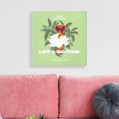 "Lass uns das machen" Cobra - der weiße Lotus Leinwanddruck (Insitu (Wohnzimmer))