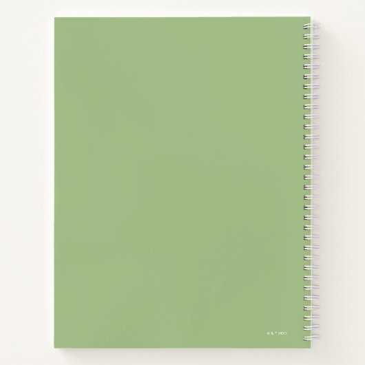 "Lass uns das machen" Cobra - der weiße Lotus Notizblock (Rückseite)