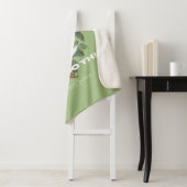 "Lass uns das machen" Cobra - der weiße Lotus Sherpadecke (Beispiel)