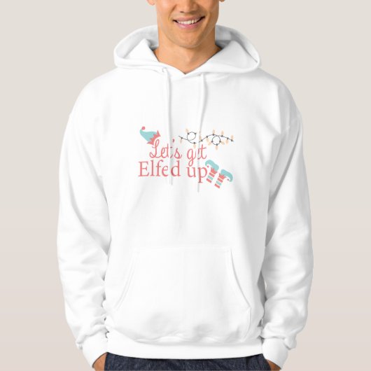 Lass uns das Urlaubspullover erledigen Hoodie (Vorderseite)