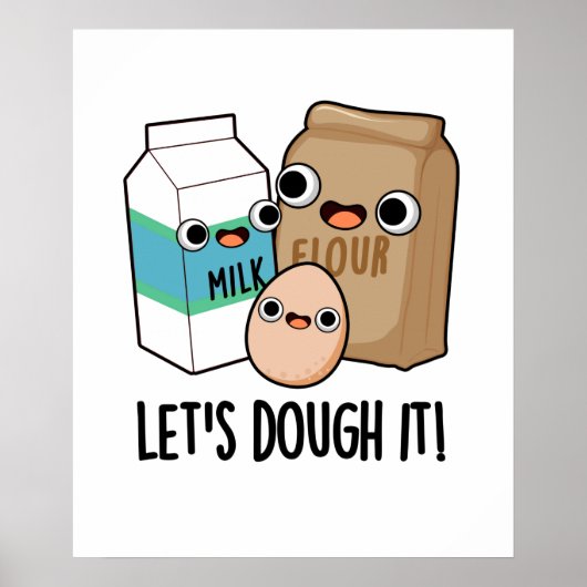 Lass uns den lustigen Backpun trocken machen Poster (Vorne)