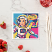 Lass uns den Patriarchenfeministen zerschlagen. Serviette (Beispiel)