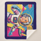 Lass uns den Patriarchenfeministen zerschlagen. Sherpadecke (Vorderseite)