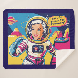 Lass uns den Patriarchenfeministen zerschlagen. Sherpadecke