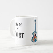 LASS UNS DIE DREHUNG MACHEN KAFFEETASSE (Vorderseite Links)