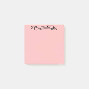 Lass uns diesen Beitrag machen, den es für Lehrer- Post-it Klebezettel