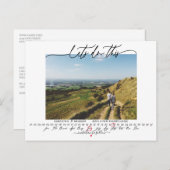 Lass uns diesen Hochzeitwechsel machen Postkarte (Vorne/Hinten)