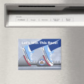 Lass uns dieses Rennen gewinnen! Magnet (In Situ (Geschirrspüler))