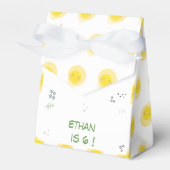 Lass uns Dino Party Kindergeburtstag brüllen Geschenkschachtel (Vorderseite)